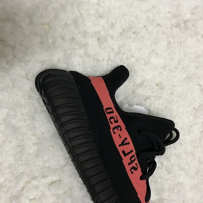 Adidas 350 V2 Boost(Real Boost) Black & Red Core